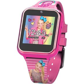 Accutime Kids Nickelodeon JoJo Siwa Educational Learning Touchscreen Smart Watch Toy for Girls, Boys, Toddlers - Selfie Cam, Learning Games, Alarm, Calculator, Pedometer & More (Model: JOJ4128AZ) in Kuwait