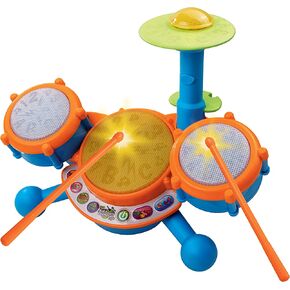 VTech KidiBeats Kids Drum Set, Orange in Saudi Arabia