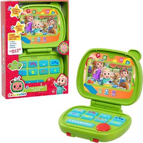 CoComelon Sing and Learn Laptop Toy for Kids, Lights, Sounds, and Music Encourages Letter, Number, Shape, and Animal Recognition, Kids Toys for Ages 18 Month in Kuwait