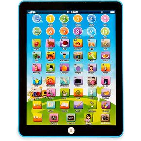 Kids Tablet -Learning Pad,with 6 Games to Learn Music/Words/Learning Letters/Alphabet,Education Tablet for Kids for Boys & Girls 3 Years Up…