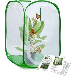 RESTCLOUD Professional Butterfly Habitat Insect Cage Caterpillar Enclosure Pop-up Polyester Bottom for Easier Clean in Saudi Arabia