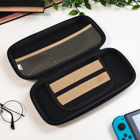 Numskull Hard Shell Travel Case for Nintendo Switch and OLED Model 2021, Fits 10 Games and Accessories in Saudi Arabia