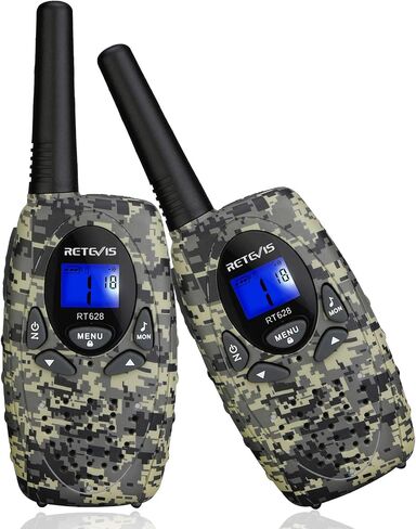 Retevis RT628 Walkie Talkies for Kids,Toys Gifts for 6-12 Years Old Boys Girls,Long Range 2 Way Radio 22CH VOX,Birthday Gift,Family Walkie Talkie for Camping Hiking Indoor Outdoor in Saudi Arabia