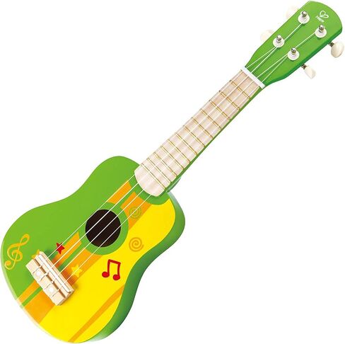 Hape Kid’s Wooden Toy Ukulele | 21 Inch Wooden Ukulele Musical Instrument with Vibrant Sound and Tunable Nylon Strings for Children, Blue in Saudi Arabia