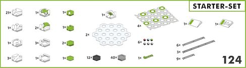 لعبة Ravensburger Gravitrax Starter Set Marble Run & STEM للأطفال من سن 8 سنوات فما فوق - نشاط داخلي لا نهاية له للعائلات in Kuwait