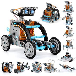 Lucky Doug 12-in-1 Solar Powered Robot Building Kits Toys in Saudi Arabia