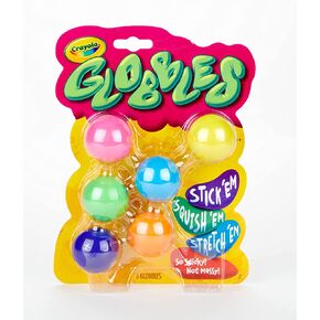 Crayola Globbles Squish Toys (16ct), Sticky Stress Ball for Adults & Kids, Calming Sensory Fidget Toys, Stress Relief Gifts, Easter Basket Stuffers