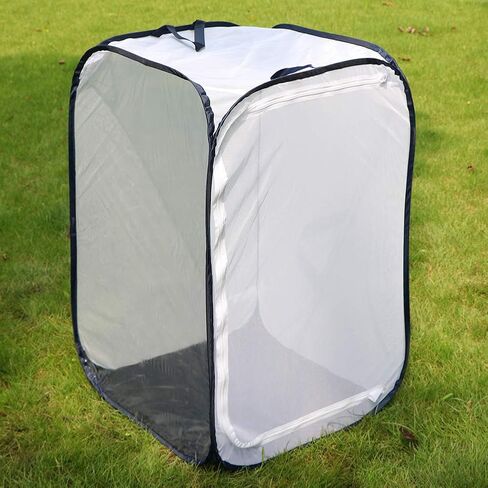 RESTCLOUD 36" Large Monarch Butterfly Habitat, Giant Collapsible Insect Mesh Cage Terrarium Pop-up 24 x 24 x 36 Inches in Kuwait