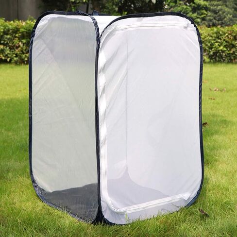 RESTCLOUD 36" Large Monarch Butterfly Habitat, Giant Collapsible Insect Mesh Cage Terrarium Pop-up 24 x 24 x 36 Inches in Kuwait
