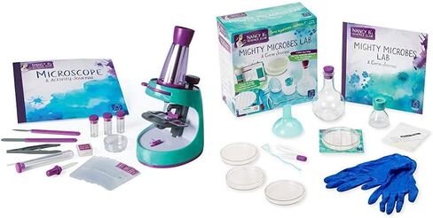 Educational Insights Nancy B's Science Club Microscope for Kids, Microscope Kit, Gift for Boys & Girls, Ages 8-12 in Saudi Arabia