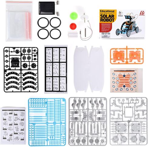Lucky Doug Toys for Ages 8-13,12-in-1 STEM Solar Robot Kit Toys Gifts for Kids 8 9 10 11 12 13 Years Old, Educational Building Science Experiment Set Gifts for Kids Boys Girls in Saudi Arabia