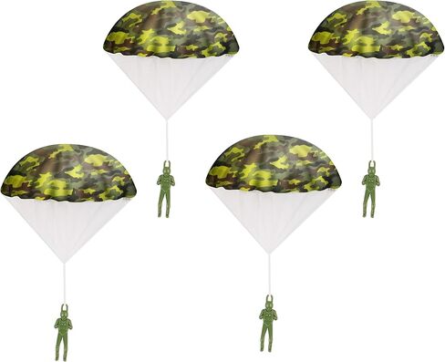 PGXT Parachute Toy, Throwing Army Toy Parachute, Outdoor Children's Flying Toys, Unique Boy & Girl Easter Gifts in Saudi Arabia