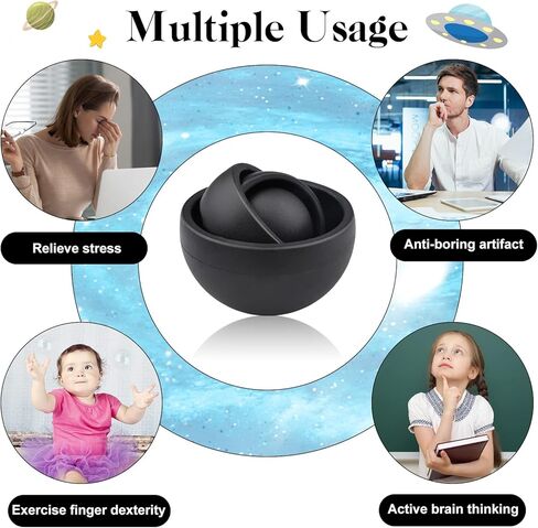 Fidget Toys for Adults, Easter Basket Stuffers for Teens Kids 8-12, Gift Ideas Desk Toy ADHD Autism Stress Relief Finger Toy Hand Fidget Spinner Party Favors Cool Gadgets for Men Boys in Saudi Arabia