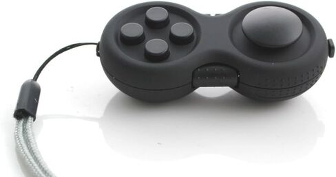 WeFidget Fidget Pad - 9 Fidget Features, Perfect For Skin Pickers, ADD, ADHD, Anxiety and Stress Relief, Black Edition in Kuwait