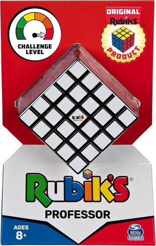 Rubik’s Professor, 5x5 Cube Color-Matching Puzzle Highly Complex Challenging Problem-Solving Brain Teaser Fidget Toy, for Adults & Kids Ages 8 and up in Kuwait
