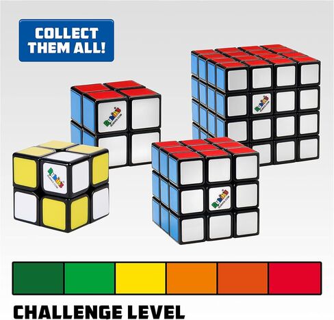 Rubik’s Professor, 5x5 Cube Color-Matching Puzzle Highly Complex Challenging Problem-Solving Brain Teaser Fidget Toy, for Adults & Kids Ages 8 and up in Kuwait