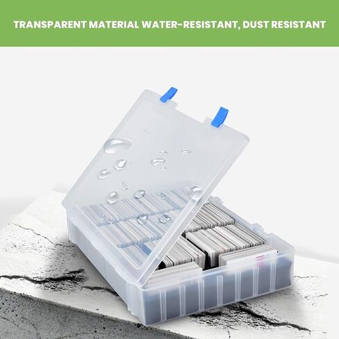 ALKOO 2200+ Large Trading Card Storage Box Case Holder for Kids Against Maturity, C.A.H MTG Deck Organizer for Cards Against Humanity/for Magic The Gathering Sports Cards& Expansions in Kuwait