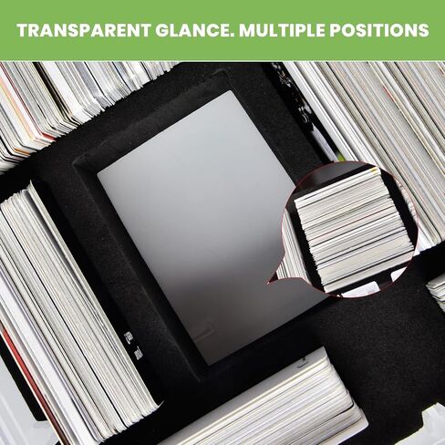 ALKOO 2200+ Large Trading Card Storage Box Case Holder for Kids Against Maturity, C.A.H MTG Deck Organizer for Cards Against Humanity/for Magic The Gathering Sports Cards& Expansions in Kuwait