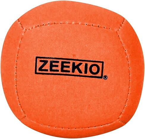 كرات Zeekio Lunar Juggling Ball - 110 جم كرات احترافية متفاعلة مع الأشعة فوق البنفسجية مكونة من 6 ألواح - عبوة من 3 قطع in Kuwait