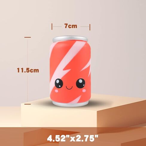 Anboor 4.8 "لعبة السكويشات الزرقاء يمكن Kawaii لعبة لينة بطيئة الارتفاع ضغط الغذاء اسفنجي الإجهاد الإغاثة للطفل ألعاب جنسية in Kuwait