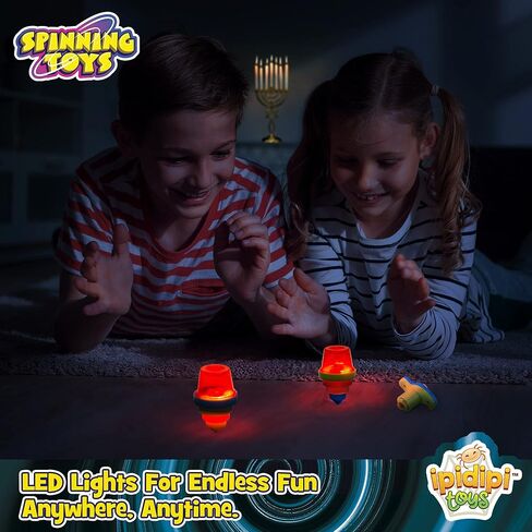 مجموعة العاب دوارة مضيئة للاطفال، مجموعة من 12 قطعة، العاب دوارة يوفو حمراء مع مصابيح LED وامضة، هدايا حفلات عيد ميلاد ممتعة، حشو شنط الهدايا، مستلزمات عيد الميلاد للاولاد والبنات in Saudi Arabia