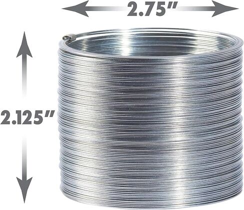 The Original Slinky Walking Spring Toy, Easter Basket Stuffers, Metal Slinky, Fidget Toys, Party Favors and Gifts, Kids Toys for Ages 5 Up, Small Gifts by Just Play in Saudi Arabia
