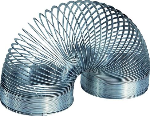 The Original Slinky Walking Spring Toy, Easter Basket Stuffers, Metal Slinky, Fidget Toys, Party Favors and Gifts, Kids Toys for Ages 5 Up, Small Gifts by Just Play in Saudi Arabia