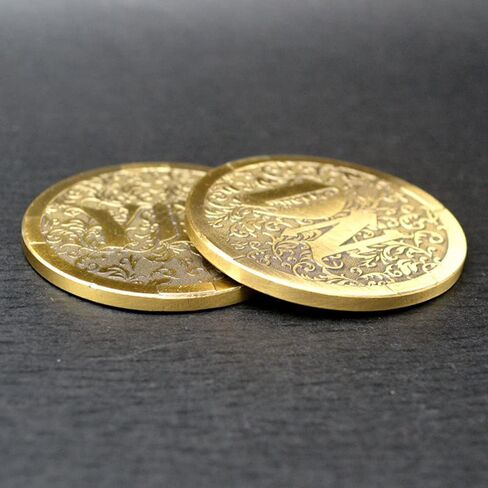 Joygulls Novelty Decision Maker Flipping Coins YES NO Challenge Coin (Gold) in Saudi Arabia