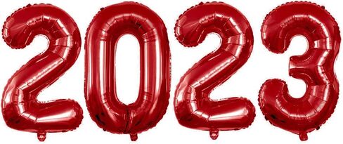 GOER 42 Inch 2025 Silver Foil Number Balloons for 2025 New Year Eve Festival Party Supplies Graduation Decorations in Saudi Arabia