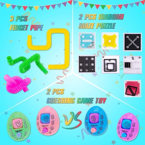 50 عبوة من هدايا الحفلات للأطفال، ألعاب صندوق الكنز للفصول الدراسية، ألعاب هدايا عيد الميلاد، ألعاب صندوق الكنز، جوائز الكرنفال، بيناتا ستفرس، حشو حقائب جودي للأولاد والبنات من سن 4 إلى 12 سنة in Kuwait