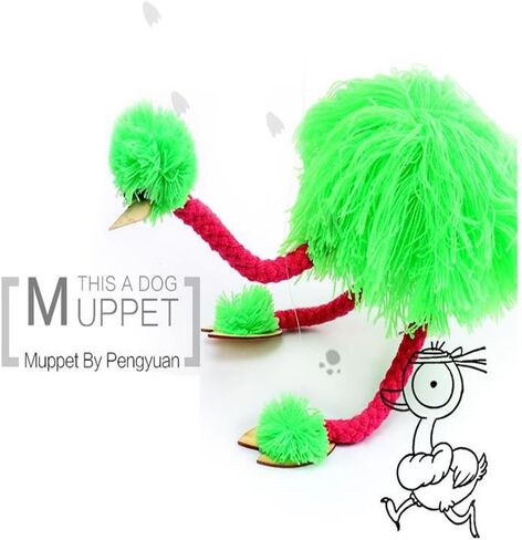 HOCHE Toy-Marionette Ostrich (Green) in Saudi Arabia