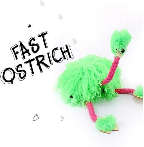 HOCHE Toy-Marionette Ostrich (Green) in Saudi Arabia