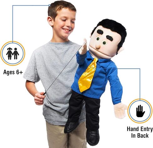 63.5 سم جورج ، بيتش أب / رجل أعمال ، كامل الجسم ، Ventriloquis in Saudi Arabia