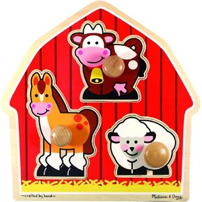 Melissa & Doug First Shapes Jumbo Knob Wooden Puzzle