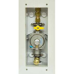 Burnaby Manufacturing Ltd VGP-INT-2#-250 Interior Versatile Gas Plug, White in Saudi Arabia