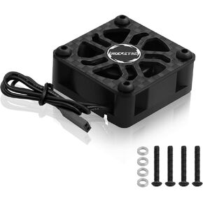 Hobby Twin RC Car Motor Cooling Fans - Metal Cover Heatsink Fit for 1/8 1/7 RC Car 40mm 42mm Brushless Motors in Saudi Arabia