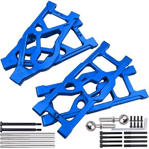 Aluminum Suspension Arms Set Front Lower & Rear Lower for Arrma Kraton 8S Upgrades, fit Outcast 8S BLX, Replaces ARA330589 ARA330590 (Red)