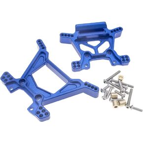 RC Alloy Front&Rear Shock Tower for Traxxas 1/10 4WD Rustler 4X4(VXL), Hoss(VXL)-Replaces Part 6738 6739 in Saudi Arabia