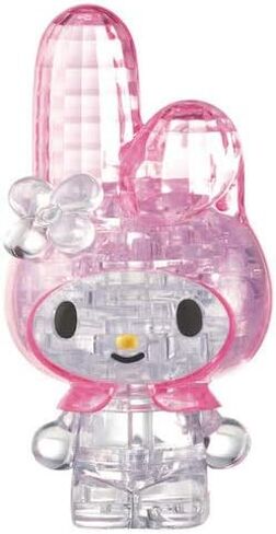 Hanayama 37 Piece Crystal Gallery My Melody 3-Dimensional Jigsaw Puzzle in Saudi Arabia