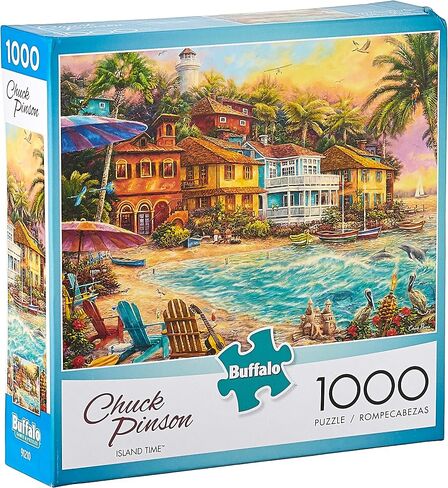 Buffalo Games - Chuck Pinson - Island Time - 1000 Piece Jigsaw Puzzle in Saudi Arabia