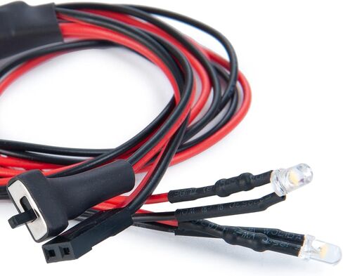 مصابيح أمامية LED 1/24th من btdeal لأجزاء ترقية السيارة الزاحفة SCX24 المحورية AXI00001 C10 in Kuwait
