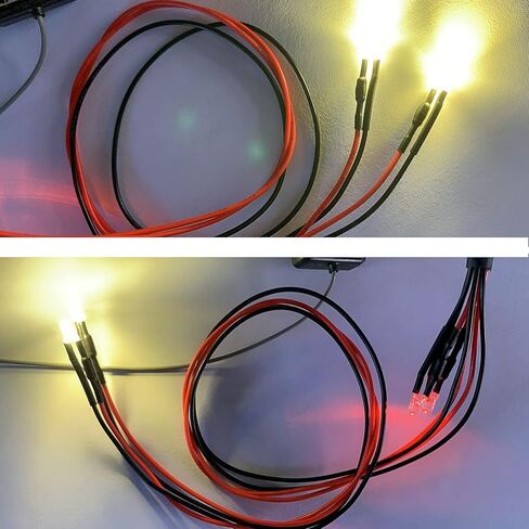 مصابيح أمامية LED 1/24th من btdeal لأجزاء ترقية السيارة الزاحفة SCX24 المحورية AXI00001 C10 in Kuwait