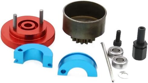 1/10 Nitro 15-18 Engine 14T RC Clutch Bell Bearings Springs Flywheel Kit 14 Tooth Teeth for HPI HSP Traxxas Axial Hobby Model Car in Saudi Arabia