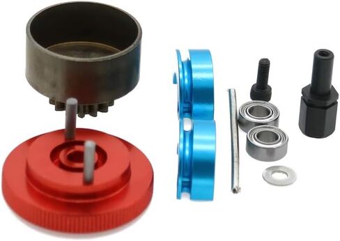 1/10 Nitro 15-18 Engine 14T RC Clutch Bell Bearings Springs Flywheel Kit 14 Tooth Teeth for HPI HSP Traxxas Axial Hobby Model Car in Saudi Arabia