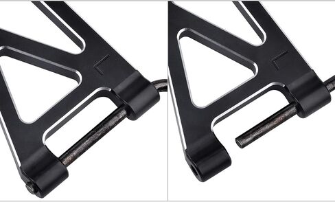 Aluminum Front Suspension Arms Set Upper and Lower for Losi Baja Rey Upgrades, Replaces LOS234004 (Red) in Saudi Arabia