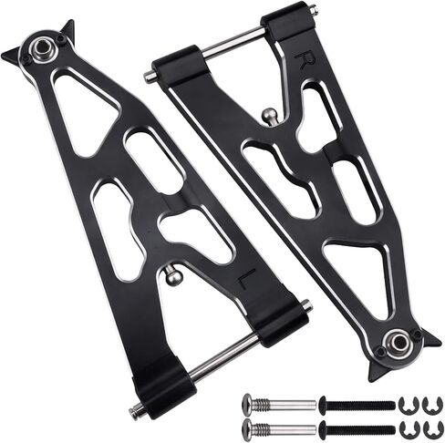 Aluminum Front Suspension Arms Set Upper and Lower for Losi Baja Rey Upgrades, Replaces LOS234004 (Red) in Saudi Arabia
