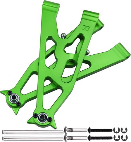 Aluminum Front Lower Suspension Arms Set for Losi Baja Rey Upgrades Parts (Black) in Kuwait