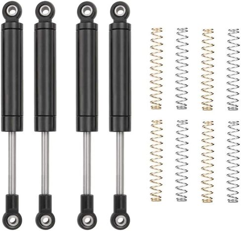 RCLIONS 90mm RC Shocks Absorber Damper Internal Spring for 1/10 RC Crawler Car TRX4 SCX10 SCX10-II D90 Upgrade Parts in Saudi Arabia