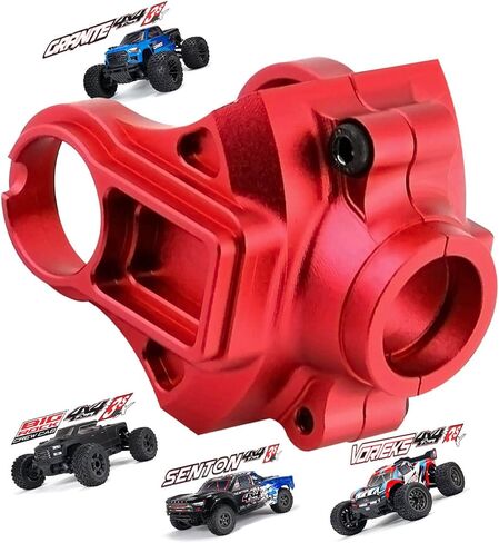 Alloy Differential Yoke Diff Cover Case Upgrades Part for 1/10 Arrma Granite/Senton/Vorteks/Big Rock 3S BLX &Mega550,1/10 Outcast/Kraton 4S BLX 4WD,1/8 Vendetta/Typhon 3s blx&Mega550,Black in Kuwait