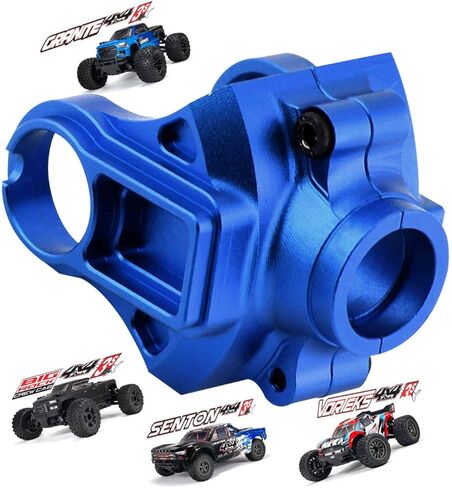 جزء ترقيات غطاء غطاء مختلف من سبيكة Rcarmumb لـ 1/10 Arrma Granite/Senton/Vorteks/Big Rock 3S BLX &Mega550،1/10 Outcast/Kraton 4S BLX 4WD، 1/8 Vendetta/Typhon 3s blx&Mega550، أسود in Kuwait